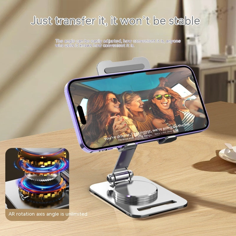 360 Degrees Rotate Metal Desk Mobile Phone Holder Stand. Free Shipping
