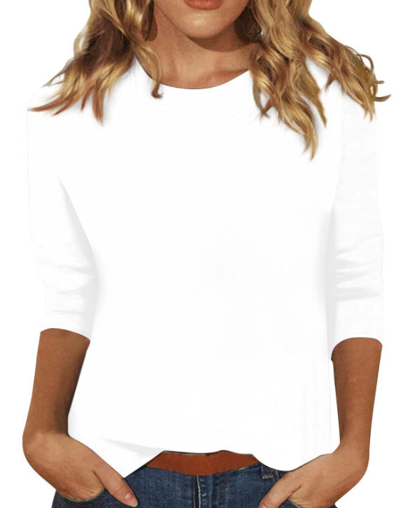 3d Digital Printing European And American Round Neck Pullover T-shirt